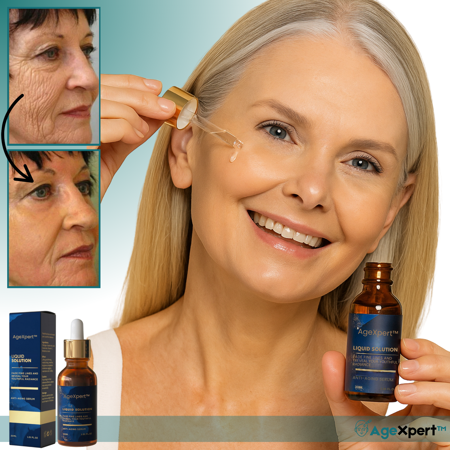 AgeXpert™ Flytande Rynkserum