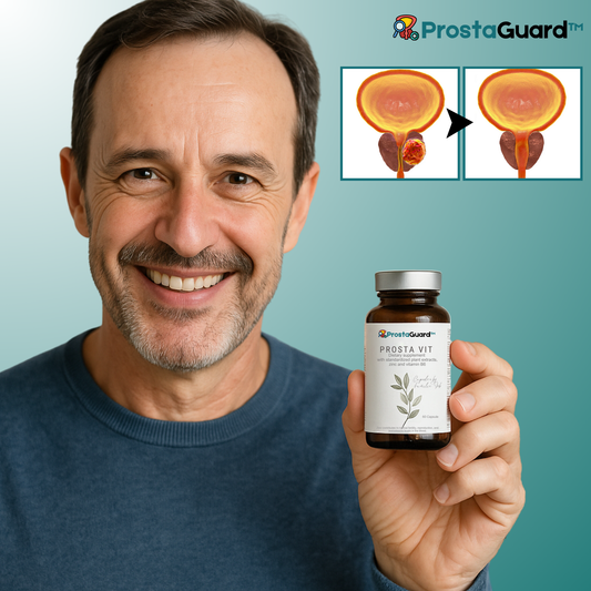 ProstaGuard™ Avancerade Prostatastödjande Kapslar