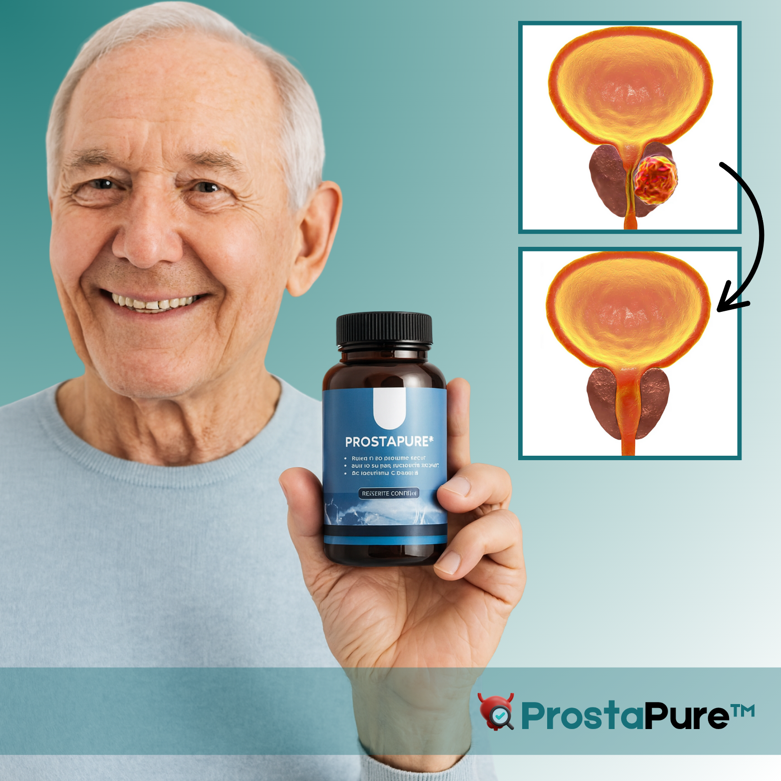 ProstaPure™ Prostata Stöd Kapslar