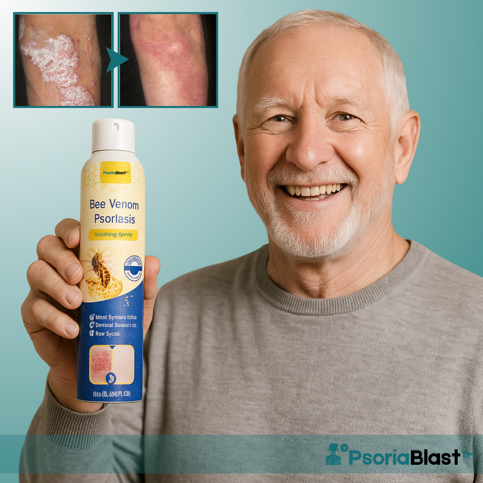 PsoriaBlast™ Bee Venom Psoriasis Spray