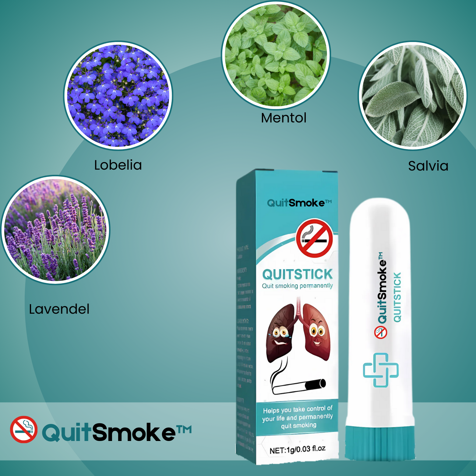 QuitSmoke™ Avancerad Sluta-Röka Inhalator