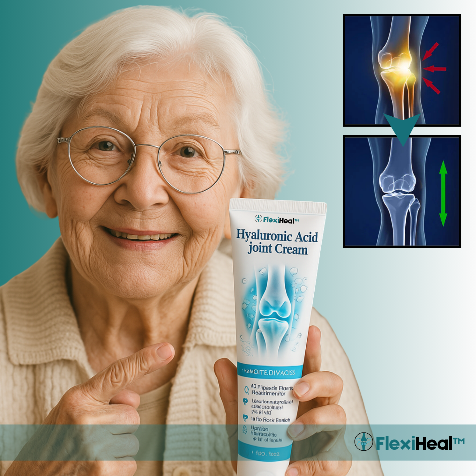 FlexiHeal™ Avancerad Ledkräm