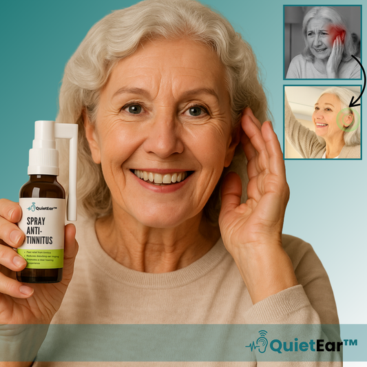 QuietEar™ Omedelbar Tinnituslindrande Spray