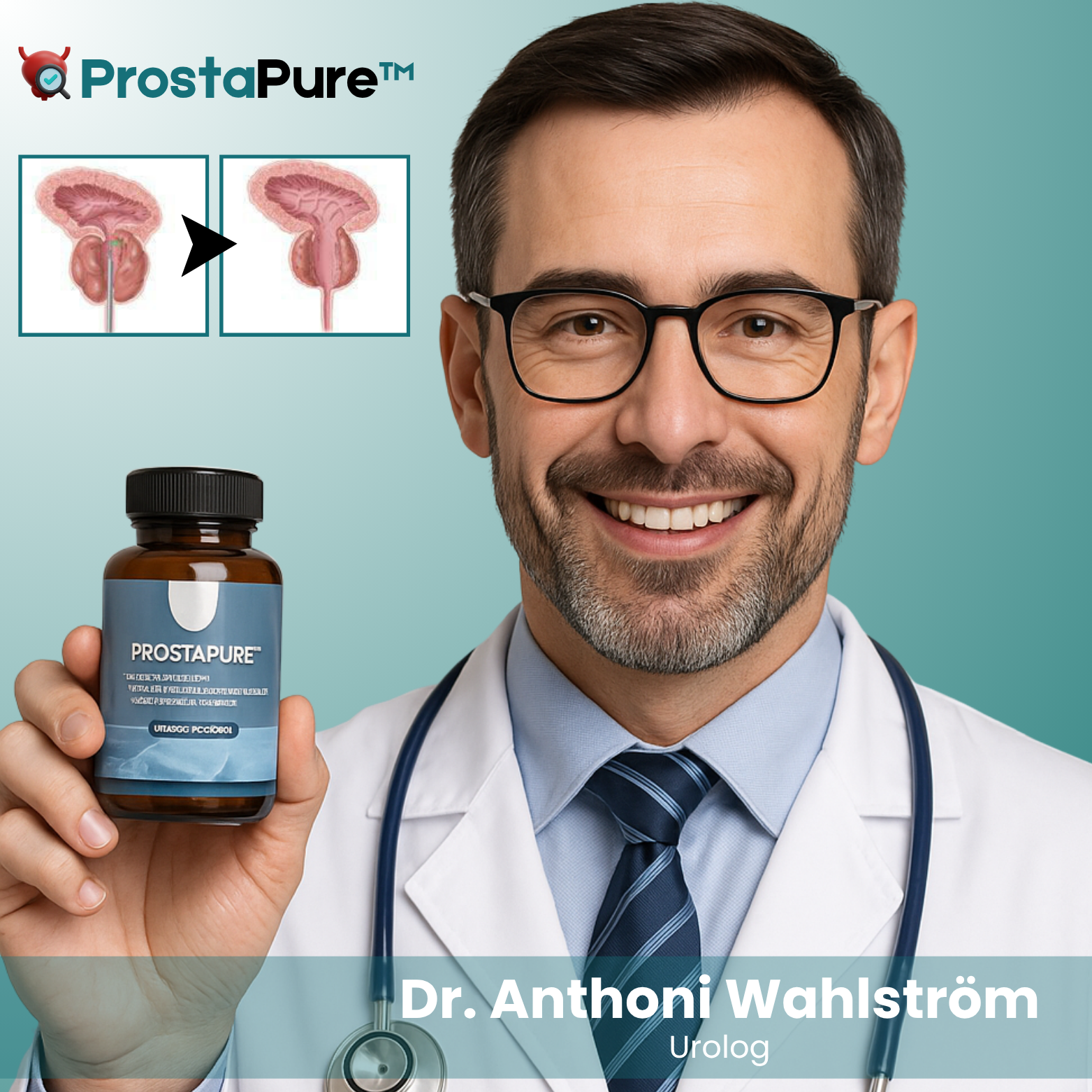 ProstaPure™ Prostata Stöd Kapslar