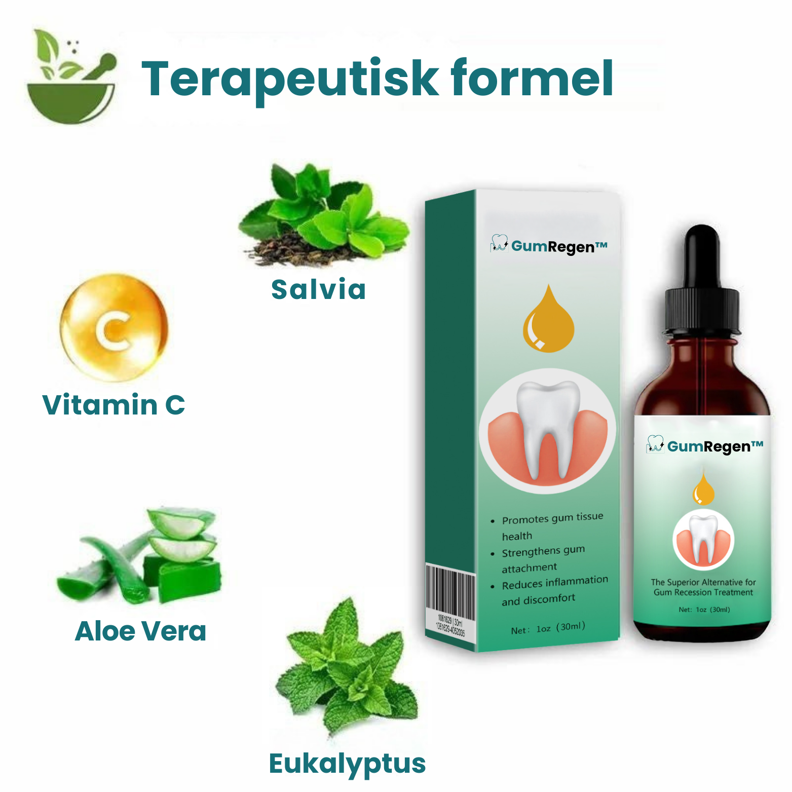 GumRegen™ Tandkötts-droppar