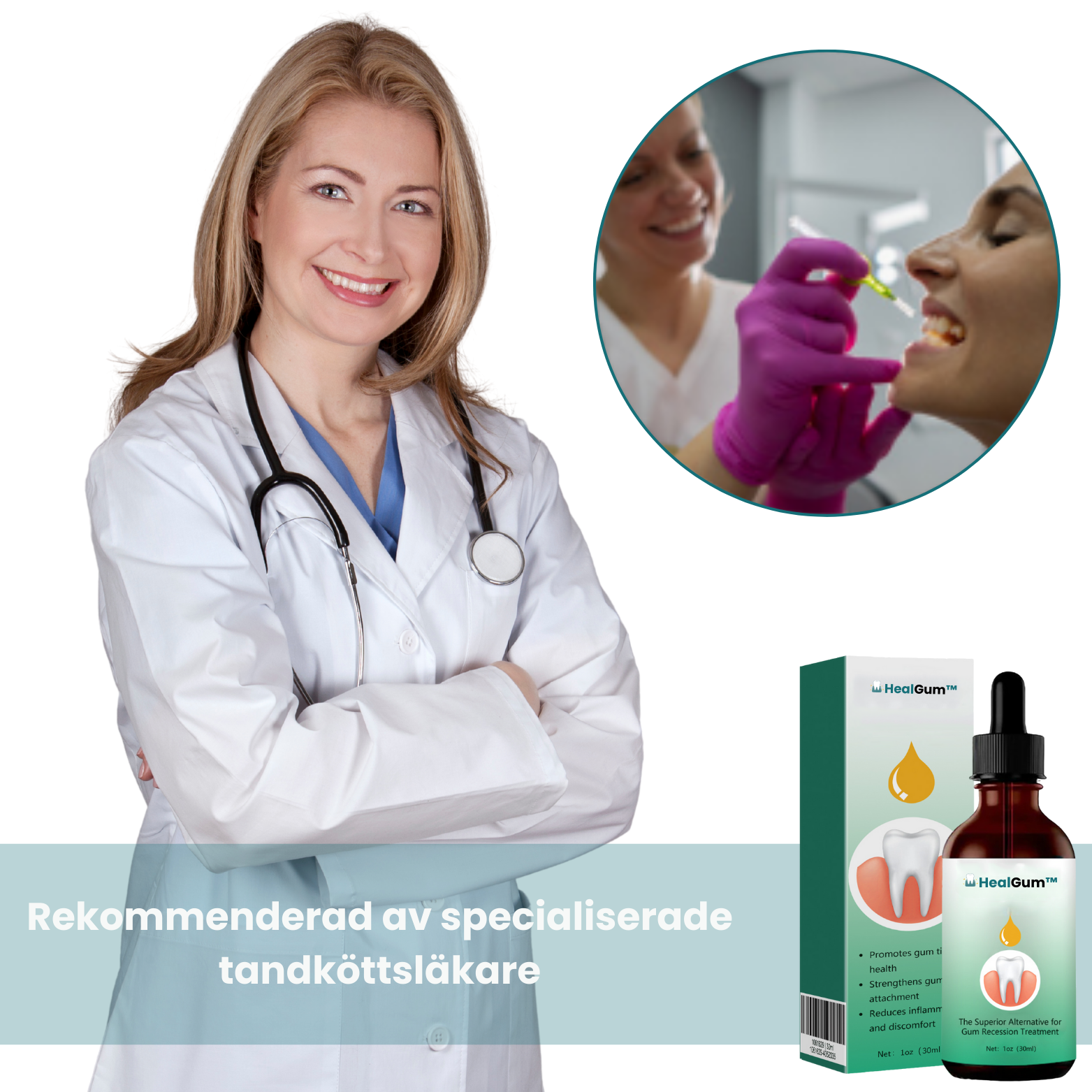 HealGum™ Tandköttsdroppar