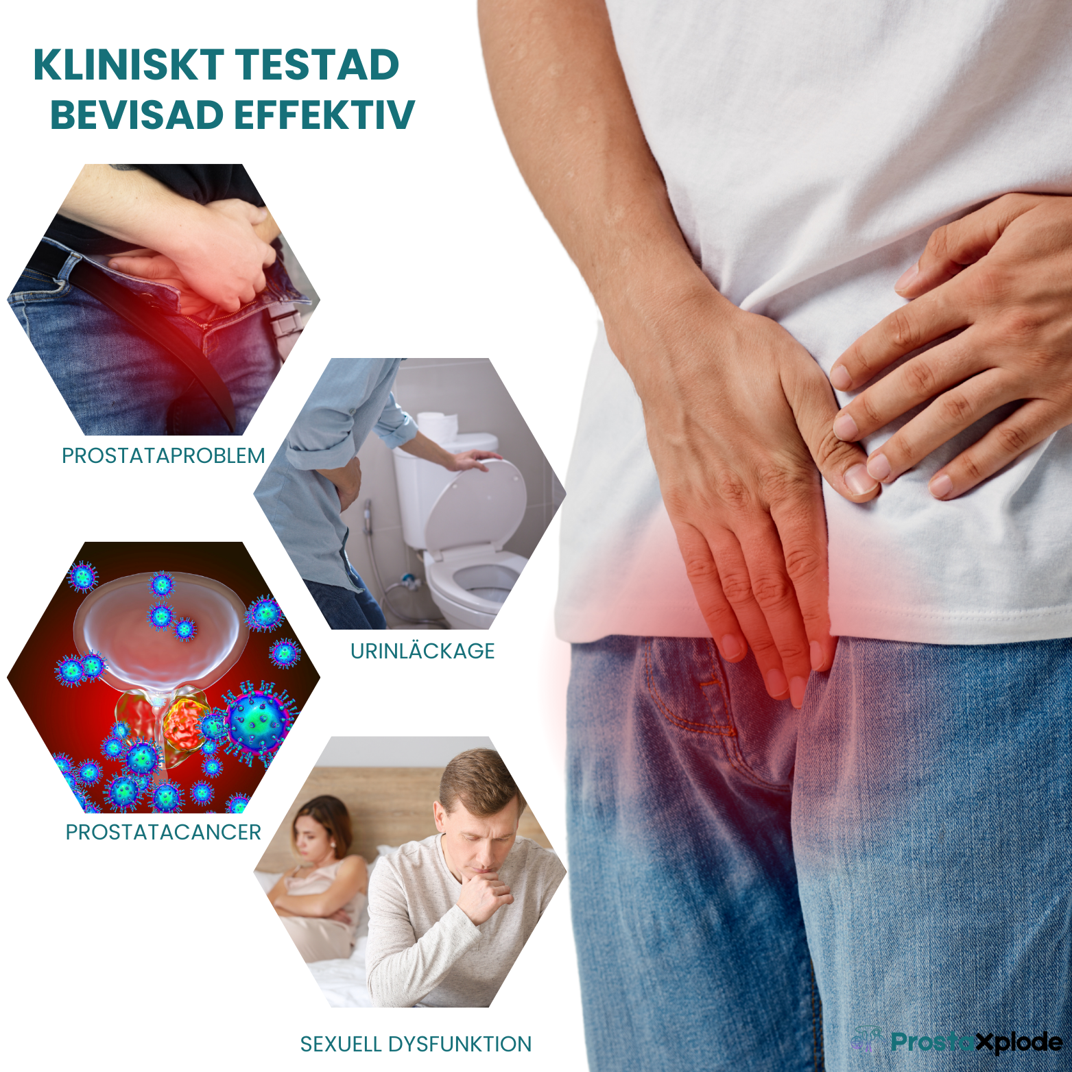 ProstaXplode™ Växtbaserade Kapslar