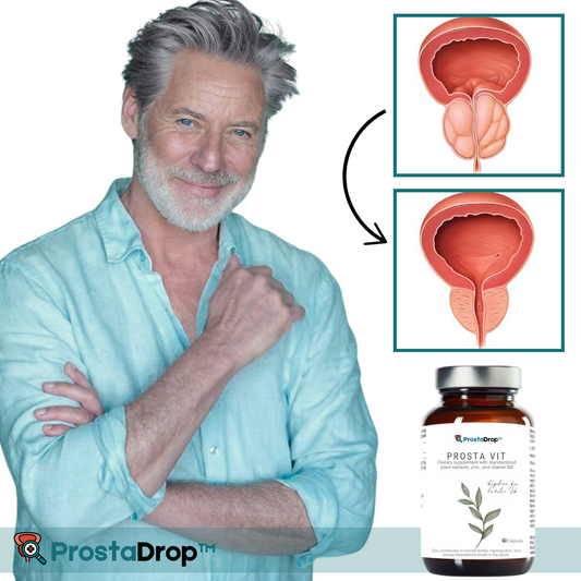 ProstaDrop™ Avancerade Prostatastödjande Kapslar