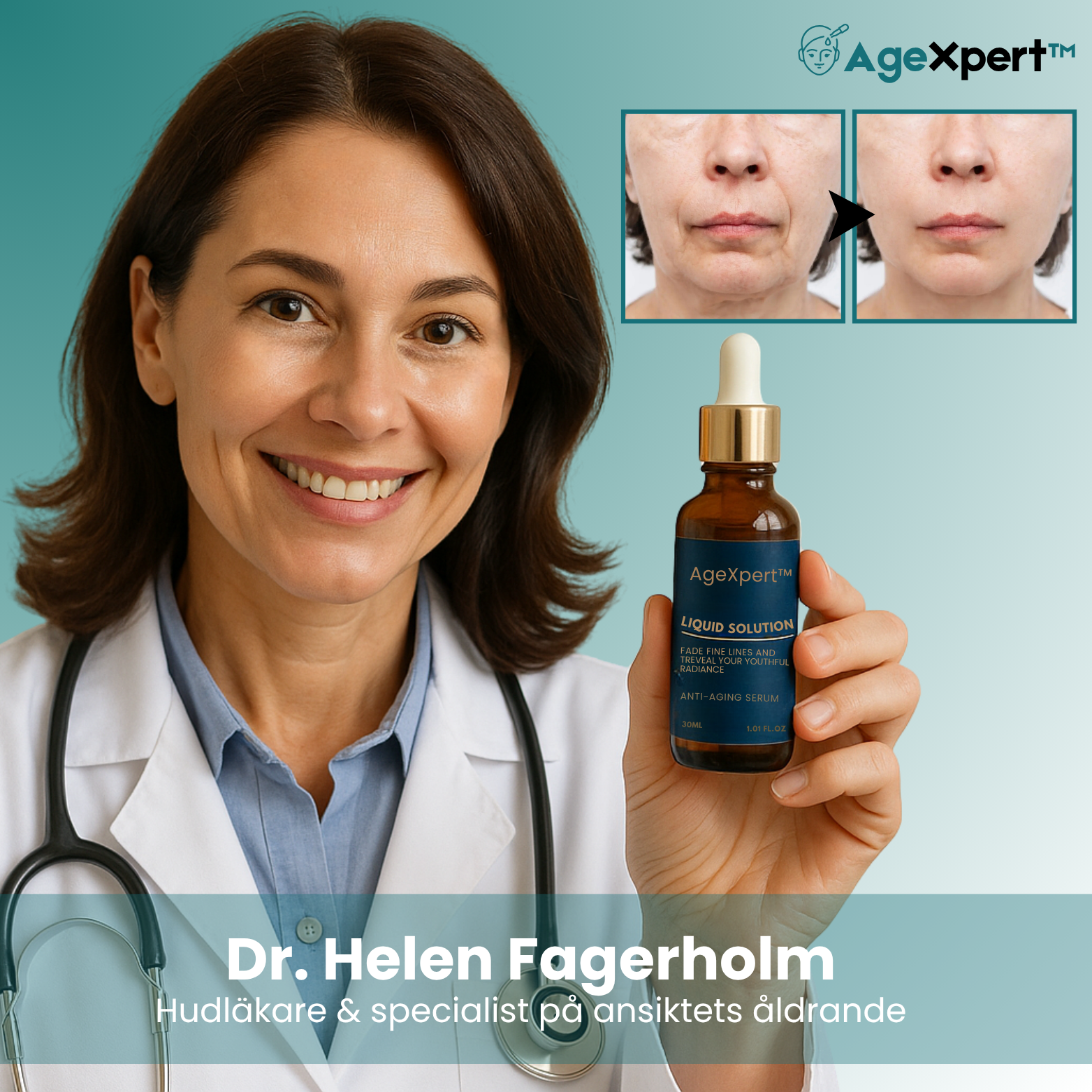 AgeXpert™ Flytande Rynkserum