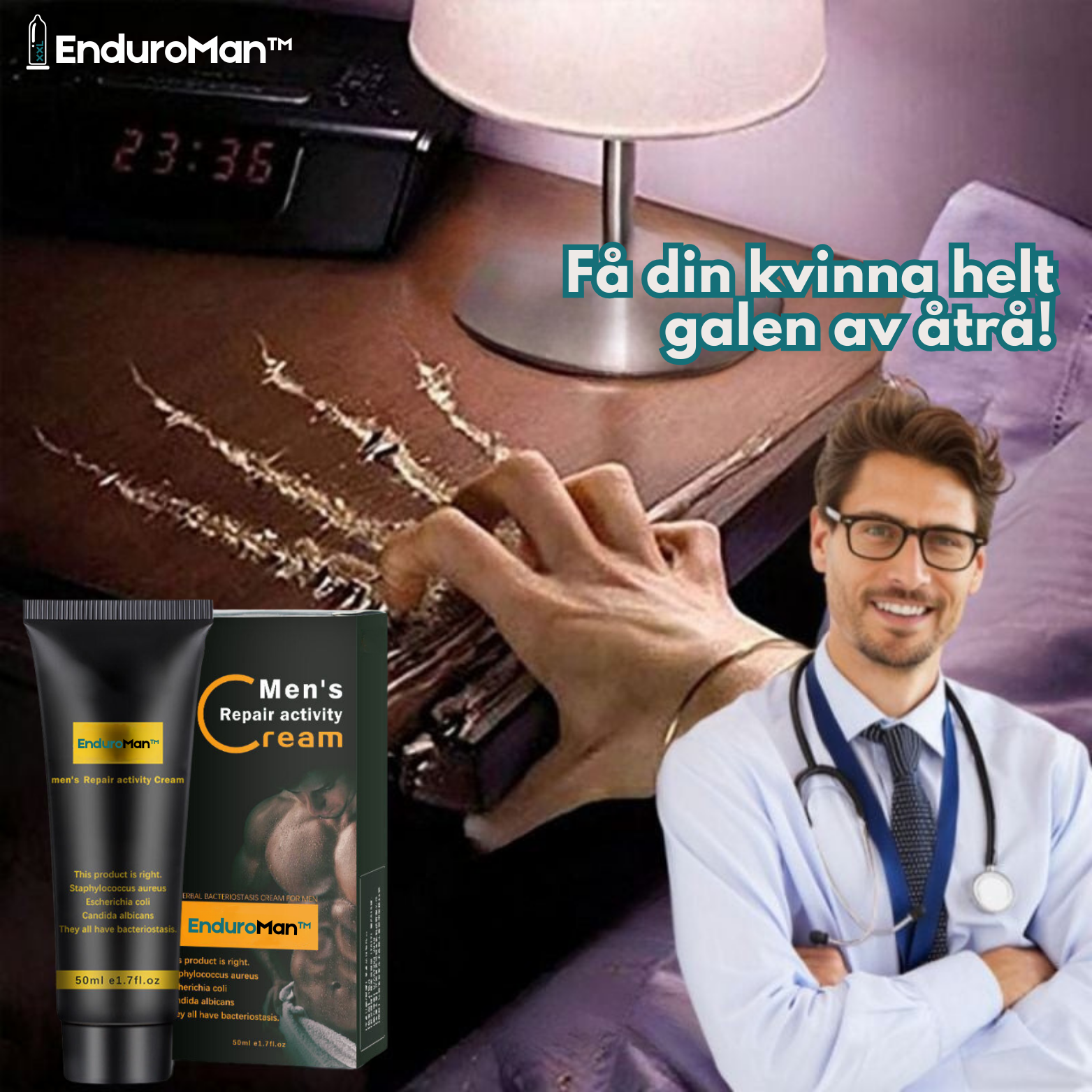 EnduroMan™ Mäns Repair Aktivitet Kräm