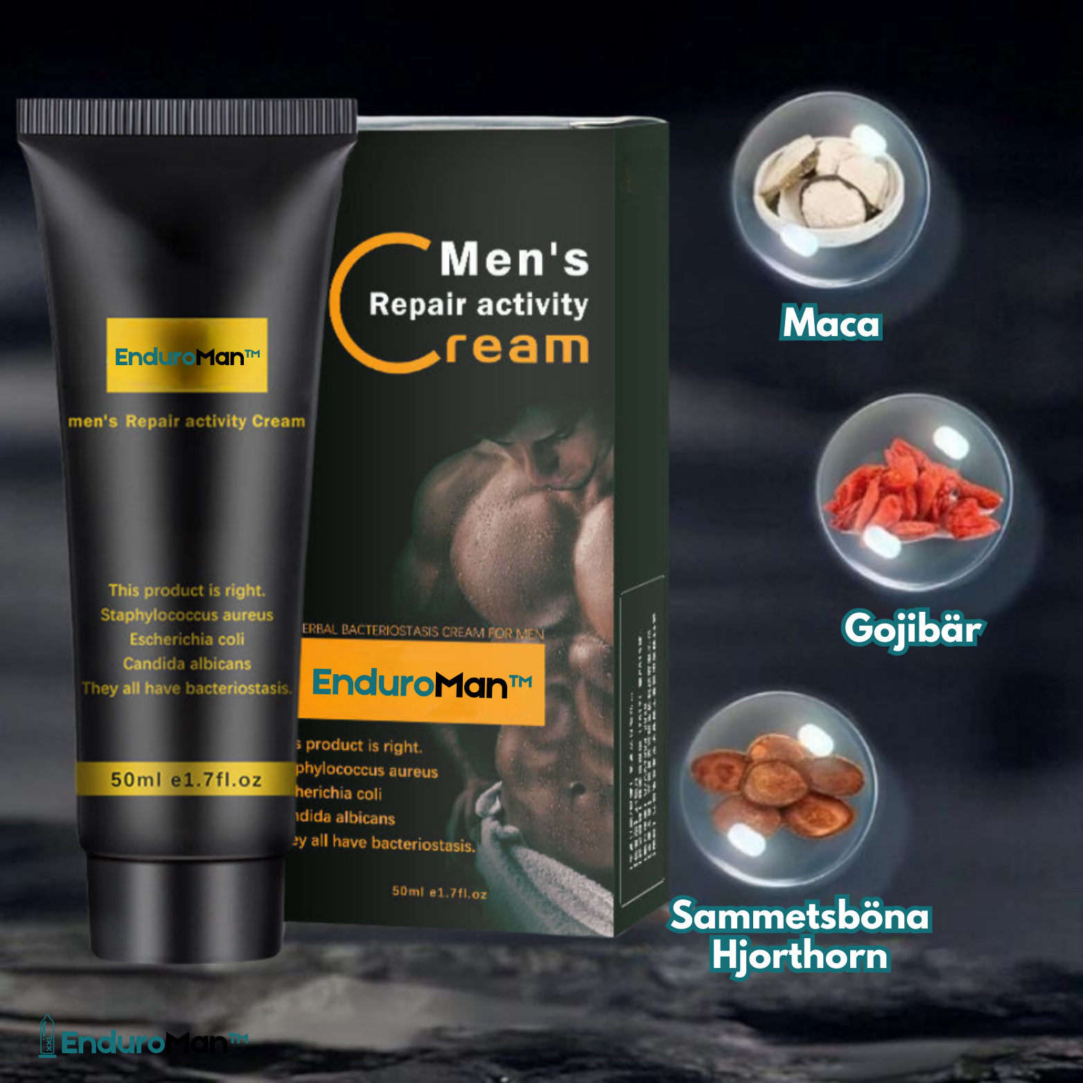 EnduroMan™ Mäns Repair Aktivitet Kräm