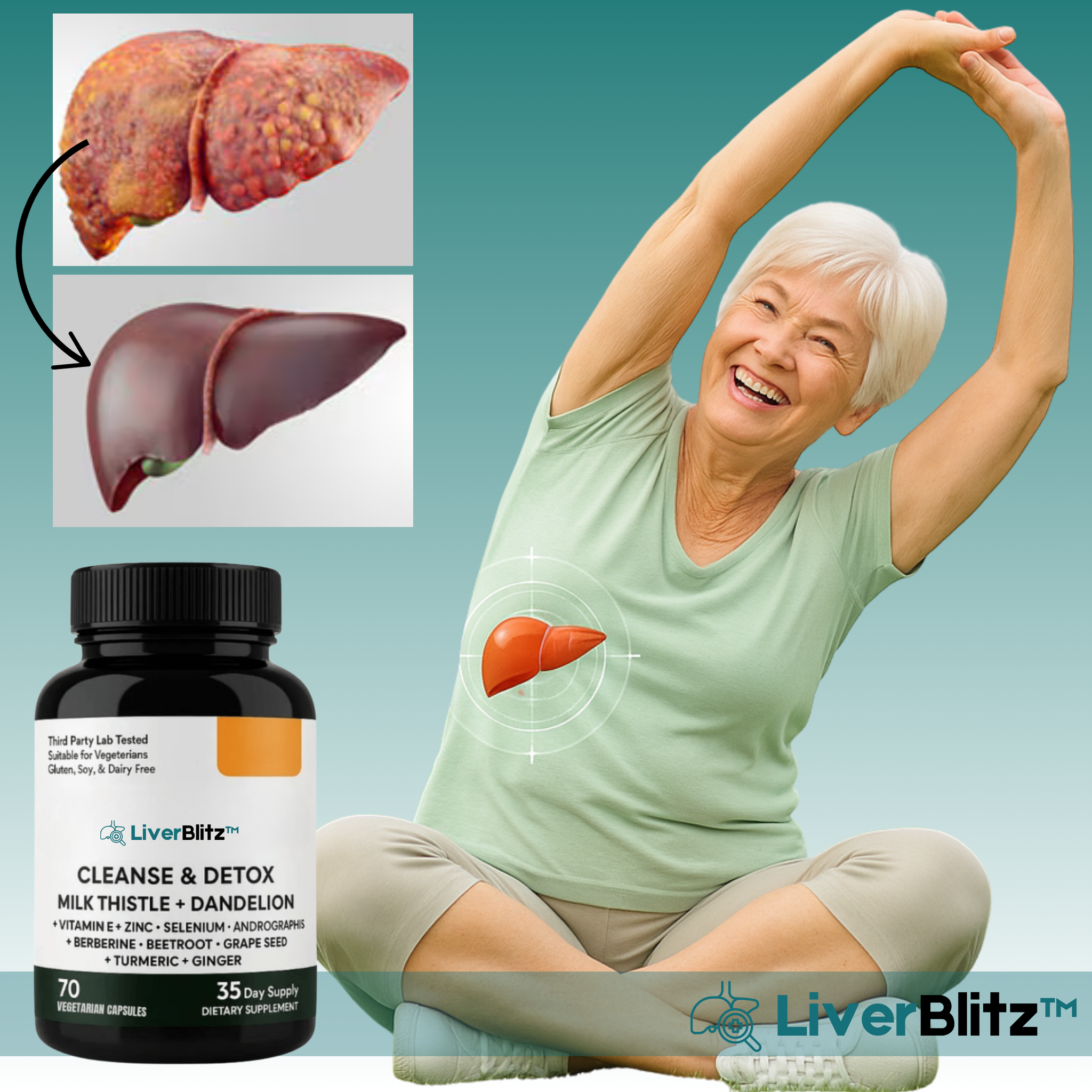 LiverBlitz™ Omedelbara leverreningskapslar