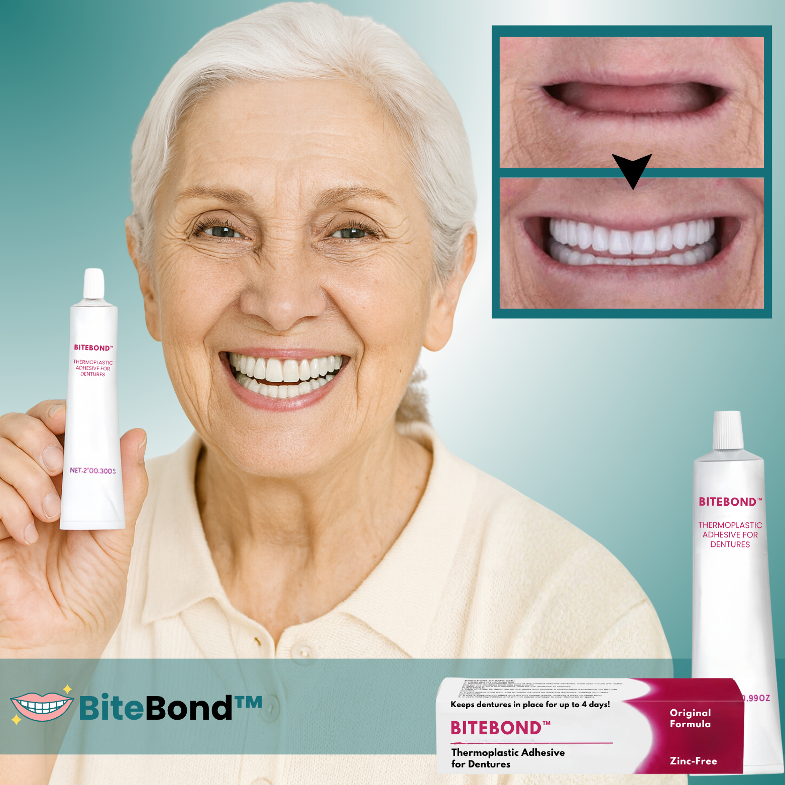 BiteBond™ Protesfäste