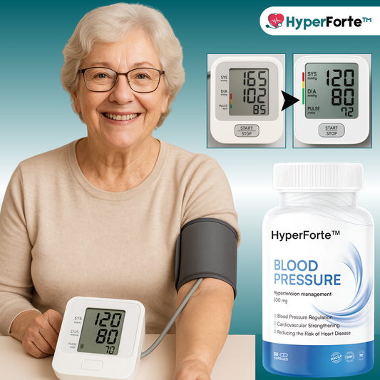 HyperForte™ Snabbverkande Blodtryckskapslar