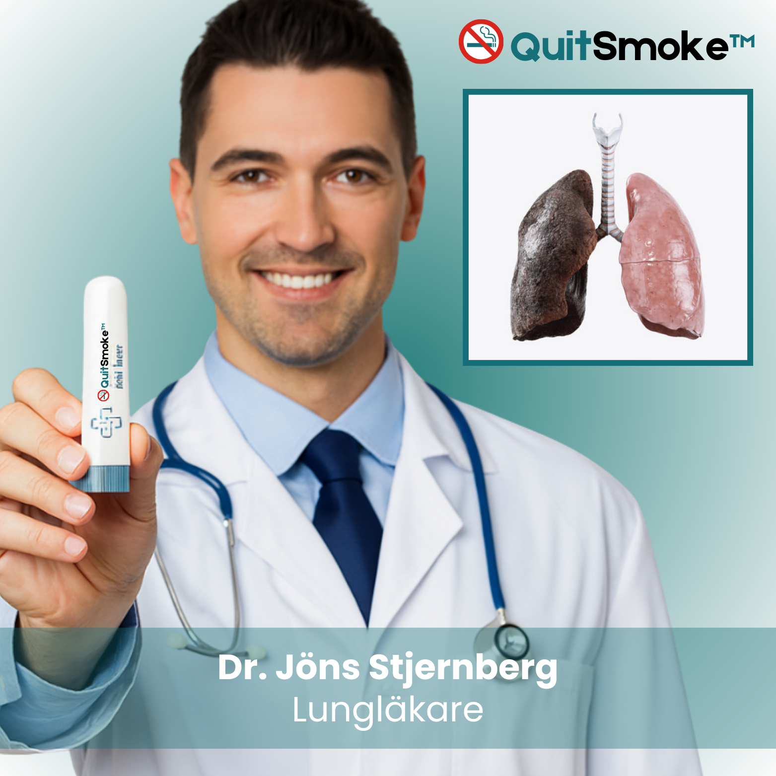 QuitSmoke™ Avancerad Sluta-Röka Inhalator