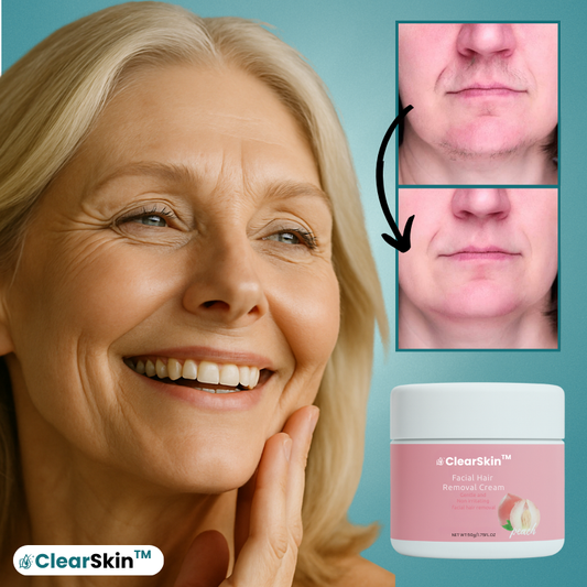 ClearSkin™Ansiktshårssuddgummi