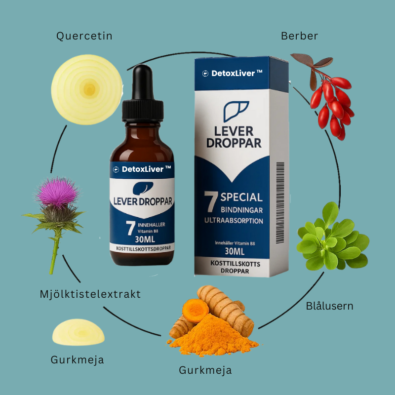 DetoxLiver™ Leverdroppe
