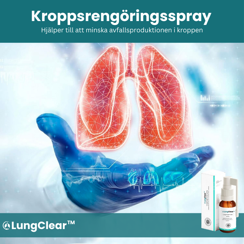 LungClear™  Lungrengöringsspray