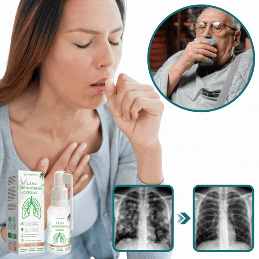 LungPure™ Herbal Lung Detox Spray | Rengör 95% av dina lungor på bara 5 dagar