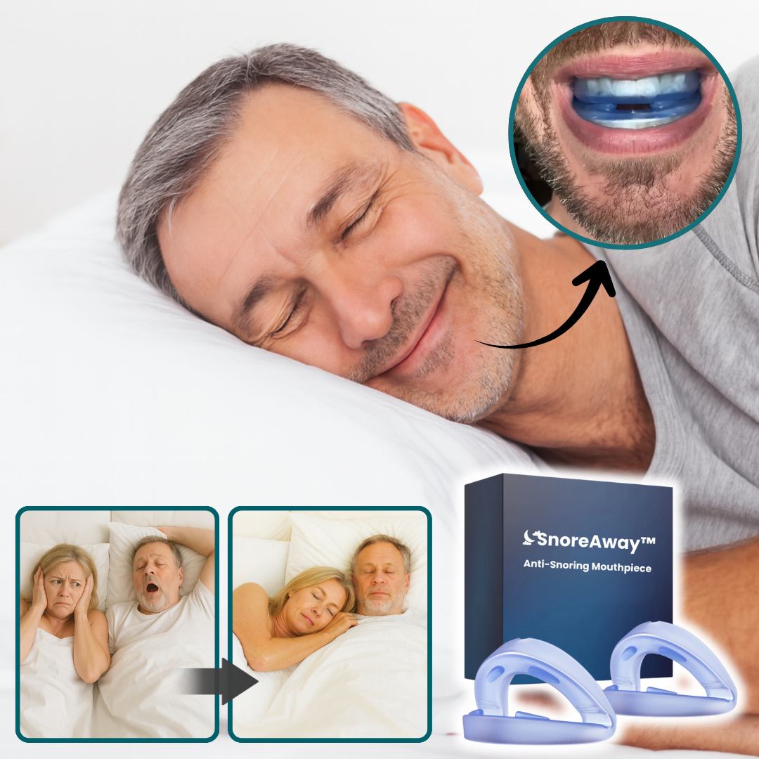 SnoreAway™ Anti-Snarkningsskena